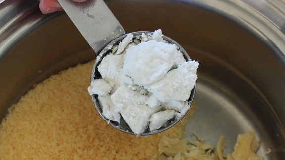 Refined shea butter